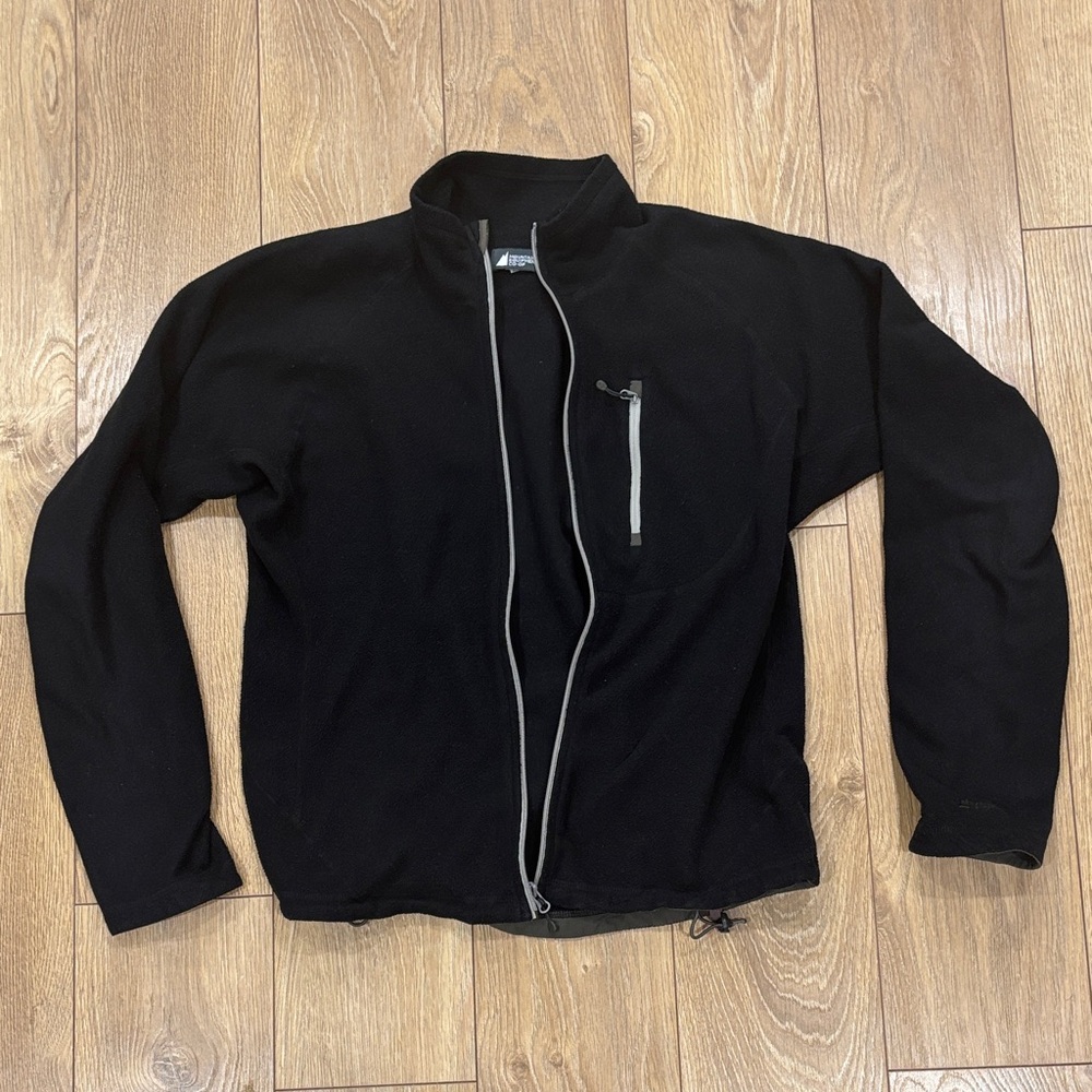 MEC Black Zip-Up Women's Sweater